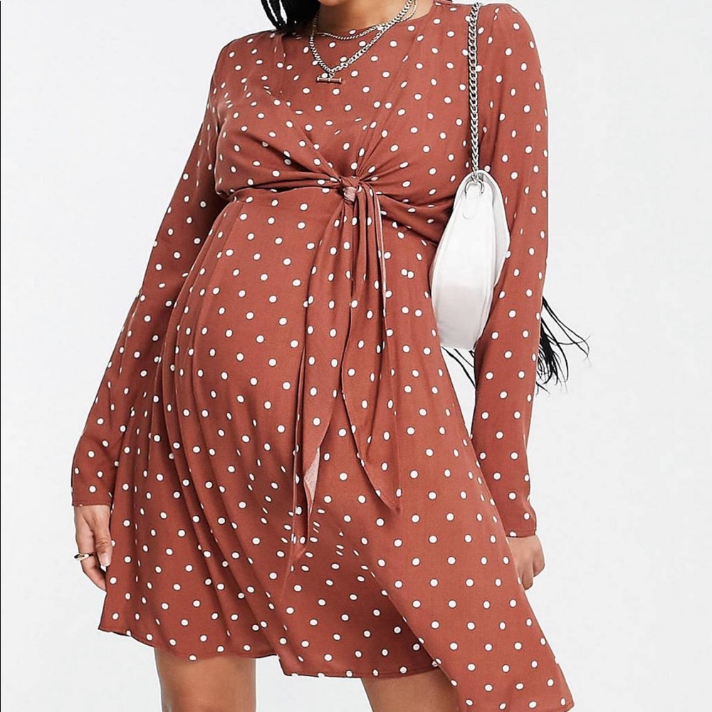 ASOS Maternity Nursing Mini Dress NWT